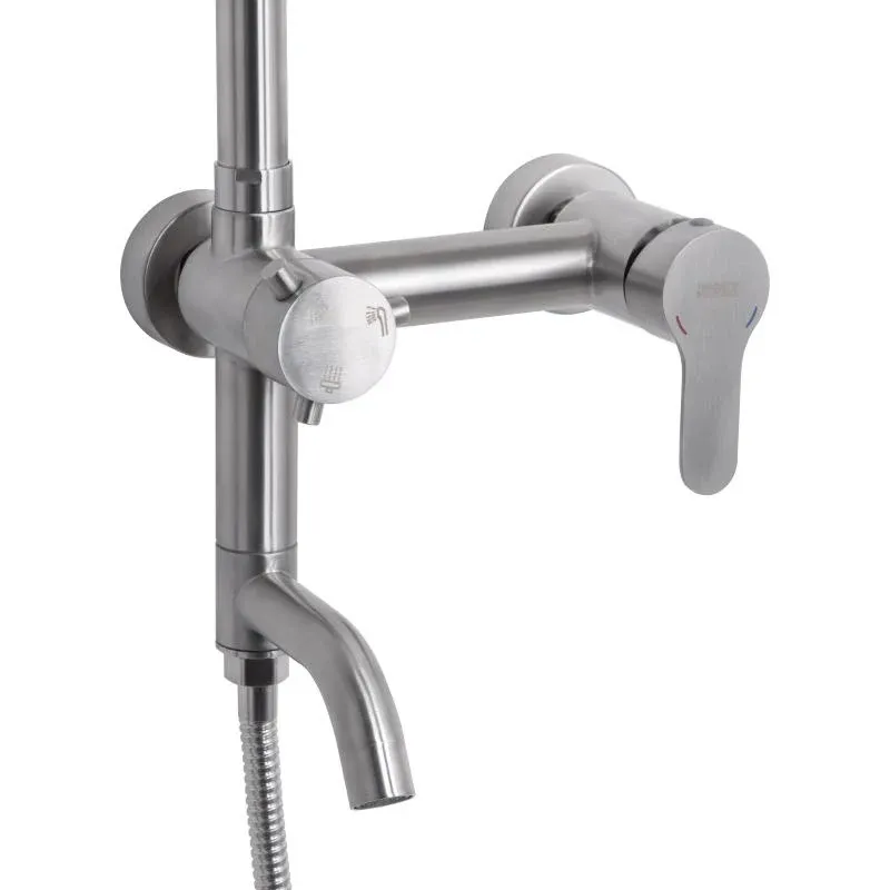 Душова система універсальна Brinex Pure 1030 на три споживачі  Nickel BRIPUR1030NKL — фото 3