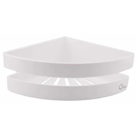 Полиця кутова Qtap Police пластикова QTPL01 White