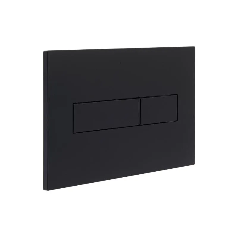 Клавіша змиву Qtap Standard 152x236x28 мм, Matt Black, лінійна QTSTD164BLM49473 — фото 3