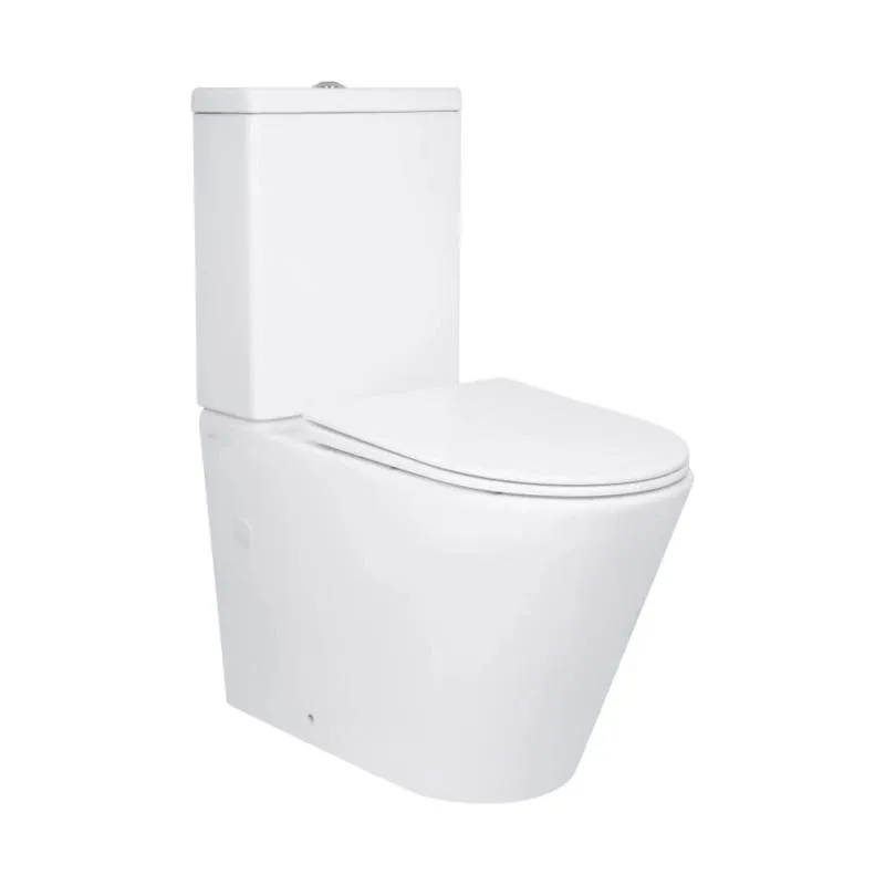 Унітаз підлоговий Qtap Swan Eco Ultra Quiet з сидінням Soft-close 640x360x835 мм QTSWA27W48748 White