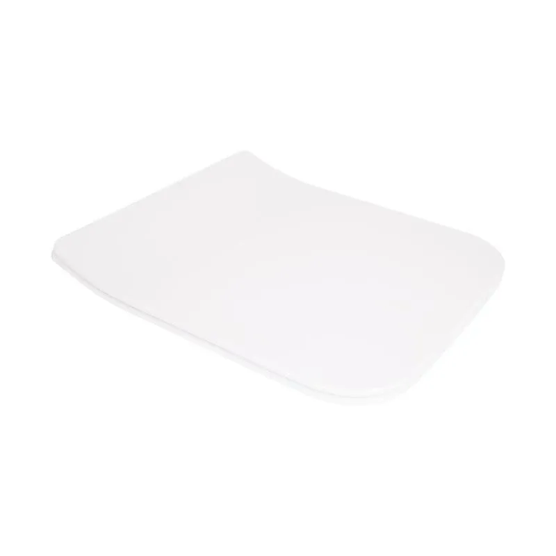 Qtap Сидіння для унітаза (Crow 640) 460x350x47 мм, White, з мікроліфтом, Slim Duroplast, Quick Release QTSC179W48700