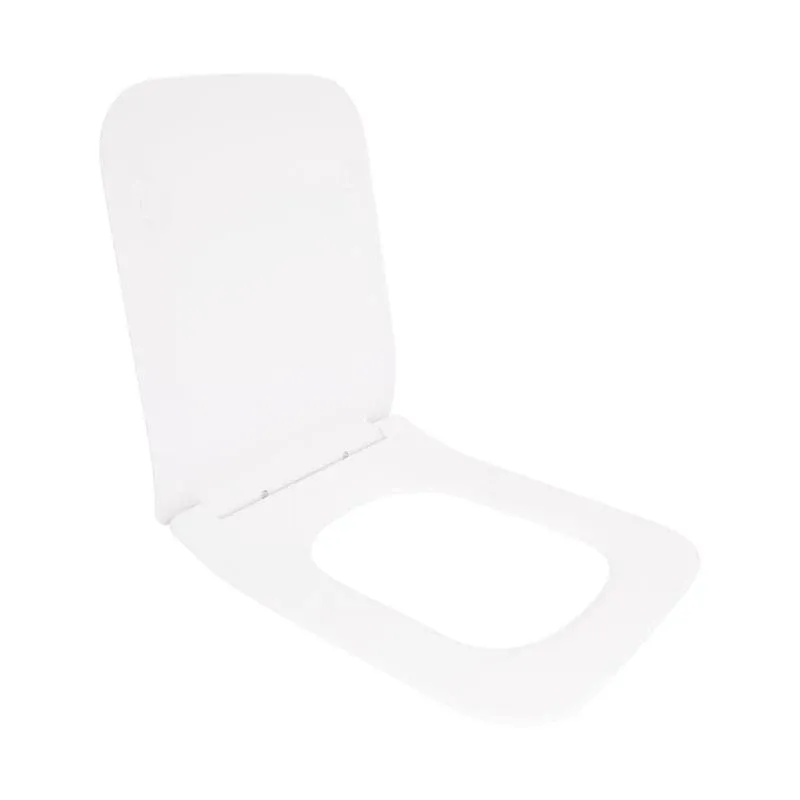 Qtap Сидіння для унітаза (Crow 640) 460x350x47 мм, White, з мікроліфтом, Slim Duroplast, Quick Release QTSC179W48700 — фото 4