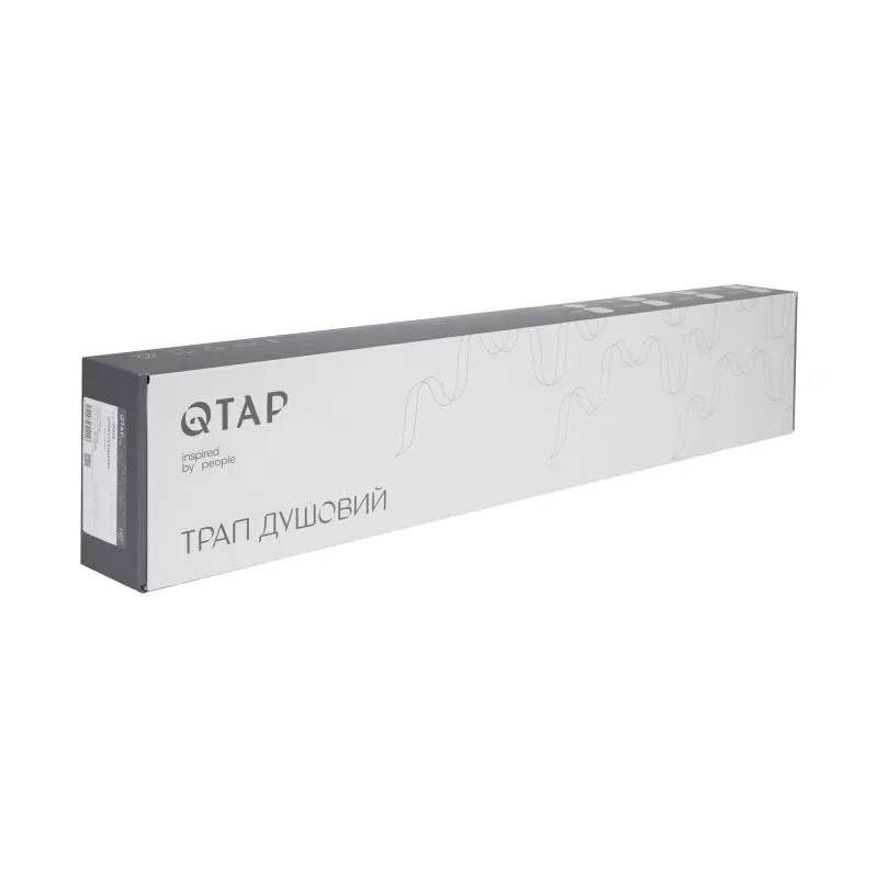 Трап Qtap Dry Tile304-600 лінійний з комбінованим закривом під плитку 600 мм — фото 7