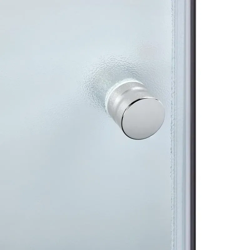 Душова кабіна Lidz Latwa SC80x80.SAT.LOW.FR, скло Frost 4 мм + Lidz Душовий піддон KAPIELKA ST80x80x14 — фото 5