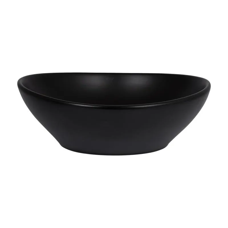 Раковина-чаша Qtap Dove 415x340x140 Matt black QT06116062AMB — фото 3