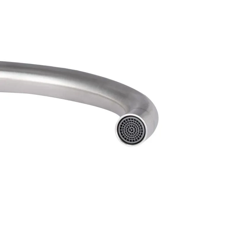 Змішувач для кухні Lidz Wind 013F двохвентильний LDWIN013FNKS43390 Nickel — фото 3