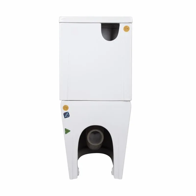 Унітаз підлоговий Qtap Jay Ultra Quiet з сидінням Soft-close 640x360x835 мм QT07222175TW White — фото 8