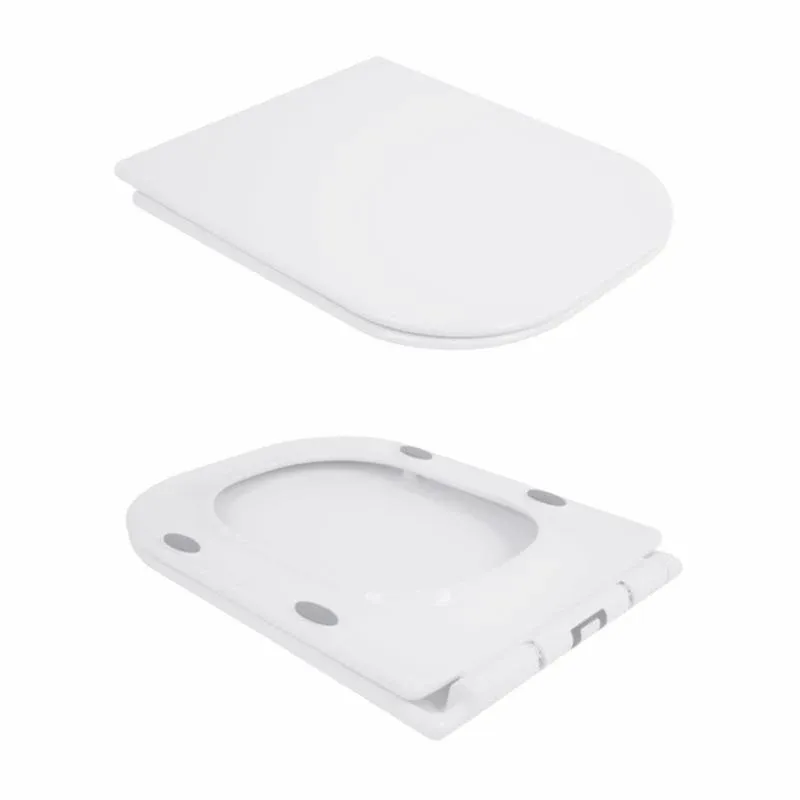 Унітаз-компакт Qtap Nando безобідковий з сидінням Soft-close QT12221222AW — фото 8