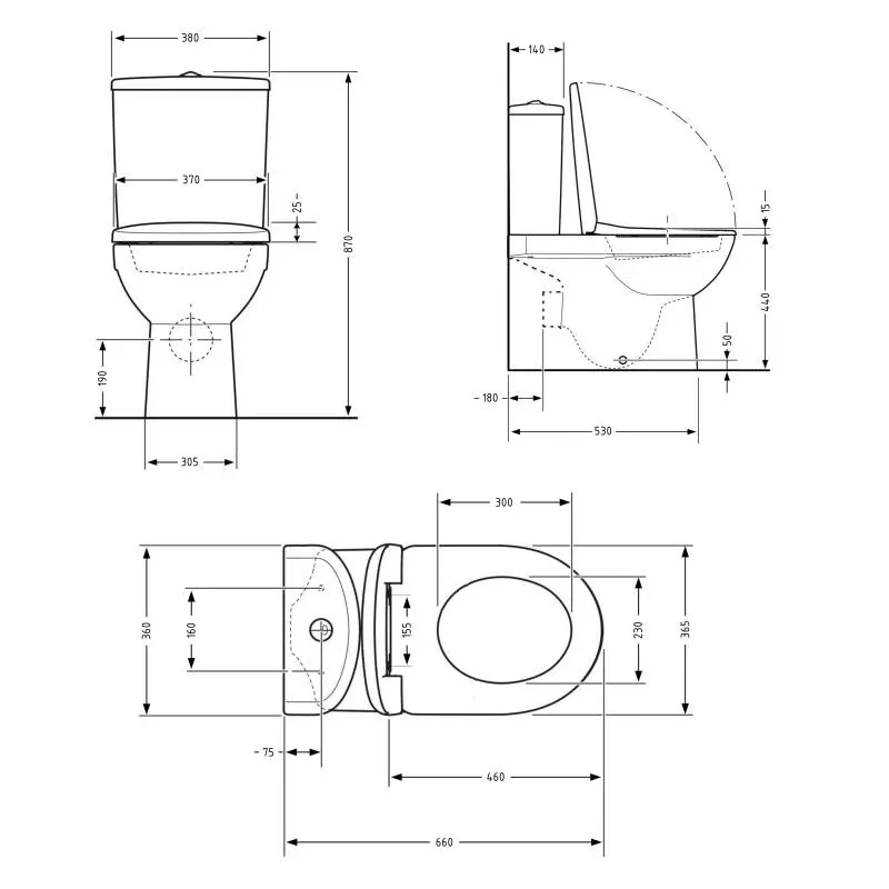 Унітаз підлоговий Qtap Virgo Ultra Quiet безобідковий з сидінням Soft-close WHITE QT18226092AW — фото 2