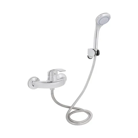 Змішувач для душу Lidz Mars 010 (з душовим гарнітуром) (k40) LDMAR010CRM34892 Chrome