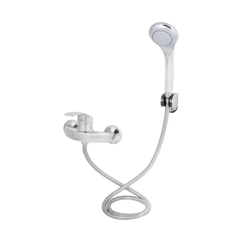 Змішувач для душу Lidz Mars 010 (з душовим гарнітуром) (k40) LDMAR010CRM34892 Chrome — фото 3
