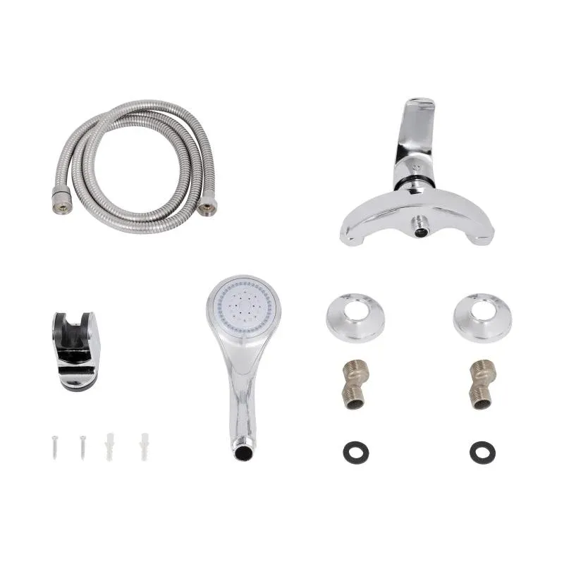 Змішувач для душу Lidz Mars 010 (з душовим гарнітуром) (k40) LDMAR010CRM34892 Chrome — фото 6