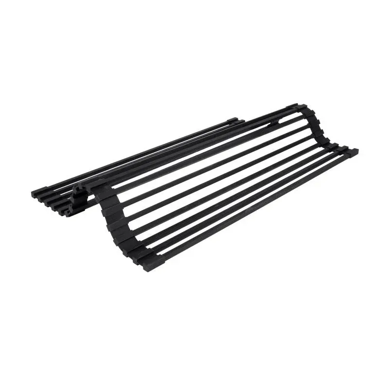 Сушарка на кухонну мийку Lidz Acsis LA06 Black, квадратна основа, для посуду 430х300 мм LDACSLA06BLM49764 — фото 4