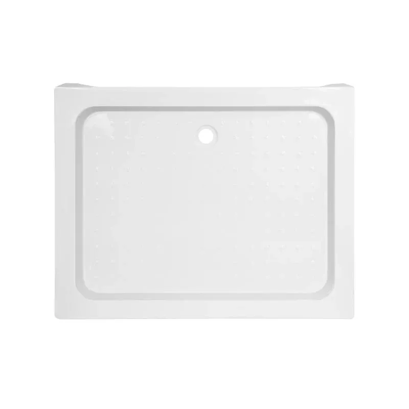 Душовий піддон KAPIELKA ST100x80х14 низький, прямокутний, діаметр зливу 52 мм Lidz — фото 3