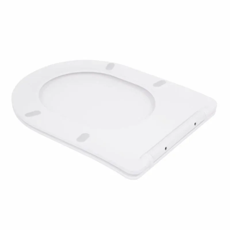 Сидіння для унітаза  (Robin 520,660, Scorpio 520,660) 460x362x50 мм, White, з мікроліфтом, Slim Duroplast, Quick Release QTSC179W47351 Qtap — фото 4