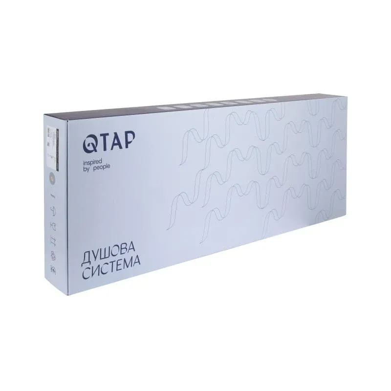 Душова система універсальна Qtap Sloup термостатична на два споживачі QTSL57103KNC Chrome — фото 8