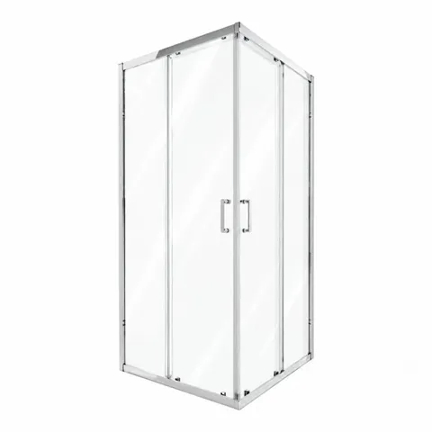 Душова кабіна Qtap Taurus CRM1011SC6 100x100 см, скло Clear 6 мм, покриття CalcLess без піддона