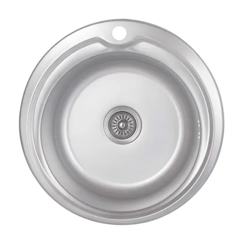Кухонна мийка Brinex 510-D 0,8 мм Satin (BRIN510SAT08)