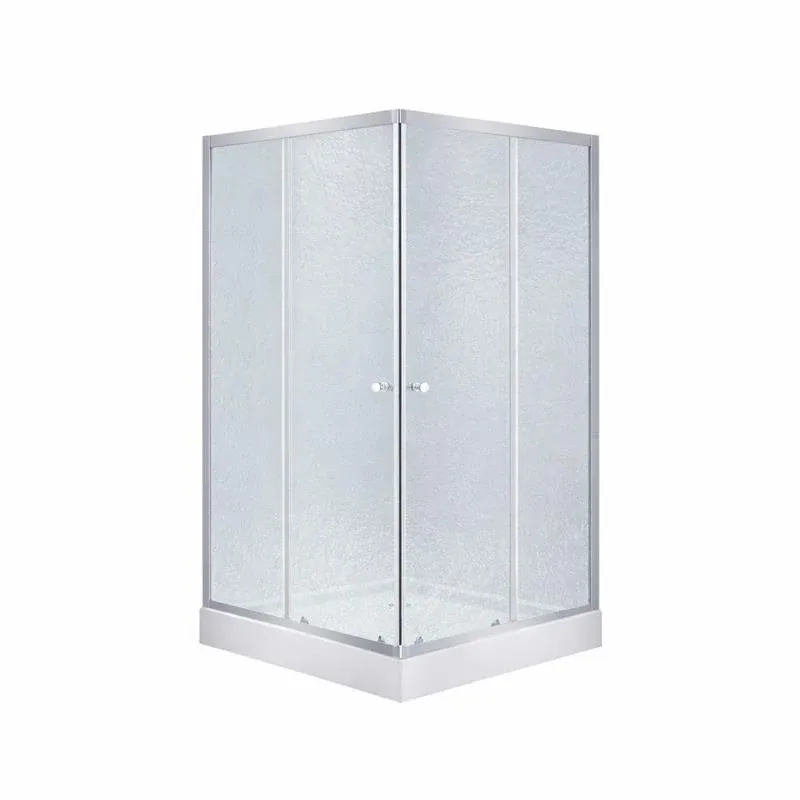 Набір Lidz душова кабіна Wawel SC90x90.SAT.LOW.FR, скло Frost 4 мм + піддон Mazur