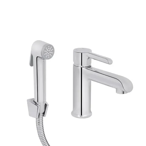 Змішувач для раковини Qtap Grand (з гігієнічним душем) QTGRA272CRM45670 Chrome