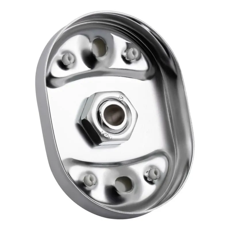 Полиця універсальна Lidz Oreo 0901 скляна (52*12 см) LDORE0901CRM22178 Chrome — фото 4