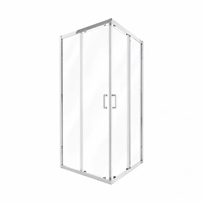 Душова кабіна Qtap Taurus CRM1099SC6 90х90 см, скло Clear 6 мм покриття CalcLess, без піддона