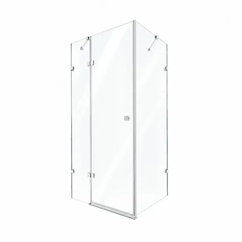Душова кабіна Qtap Capricorn CRM1018RC6 100х80 см, скло Clear 6 мм, CalcLess, без піддона
