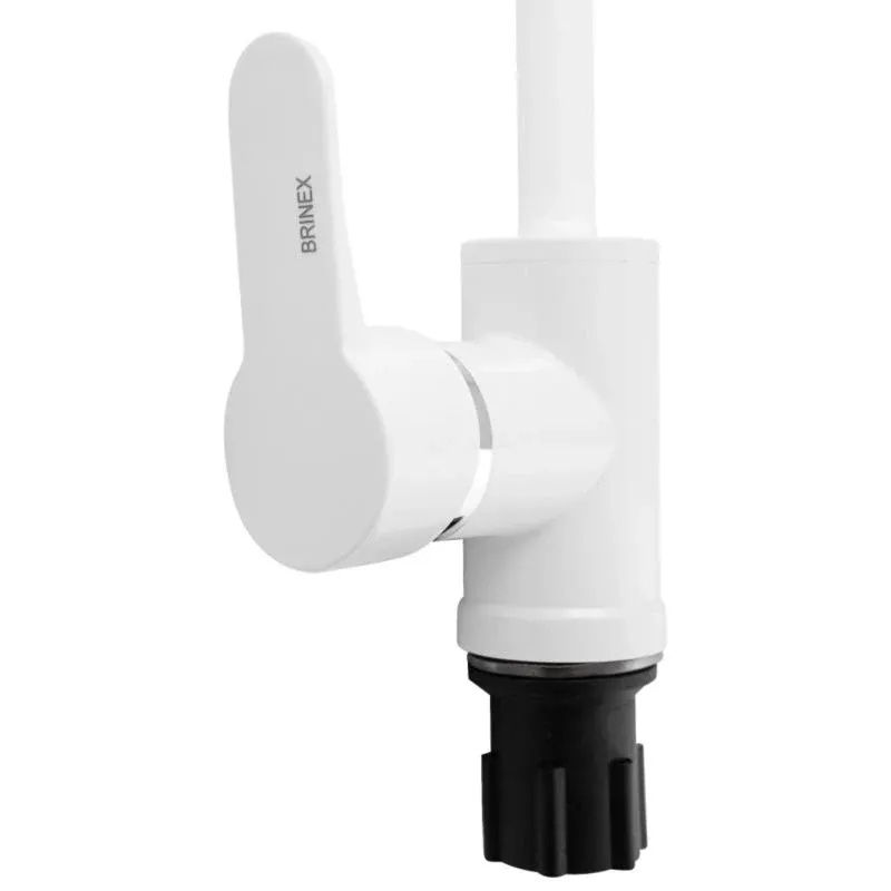 Акційний набір Brinex 2+2=5: Brinex 40W 007 Змішувач для кухні White (k40) BRIN40W007 — фото 3