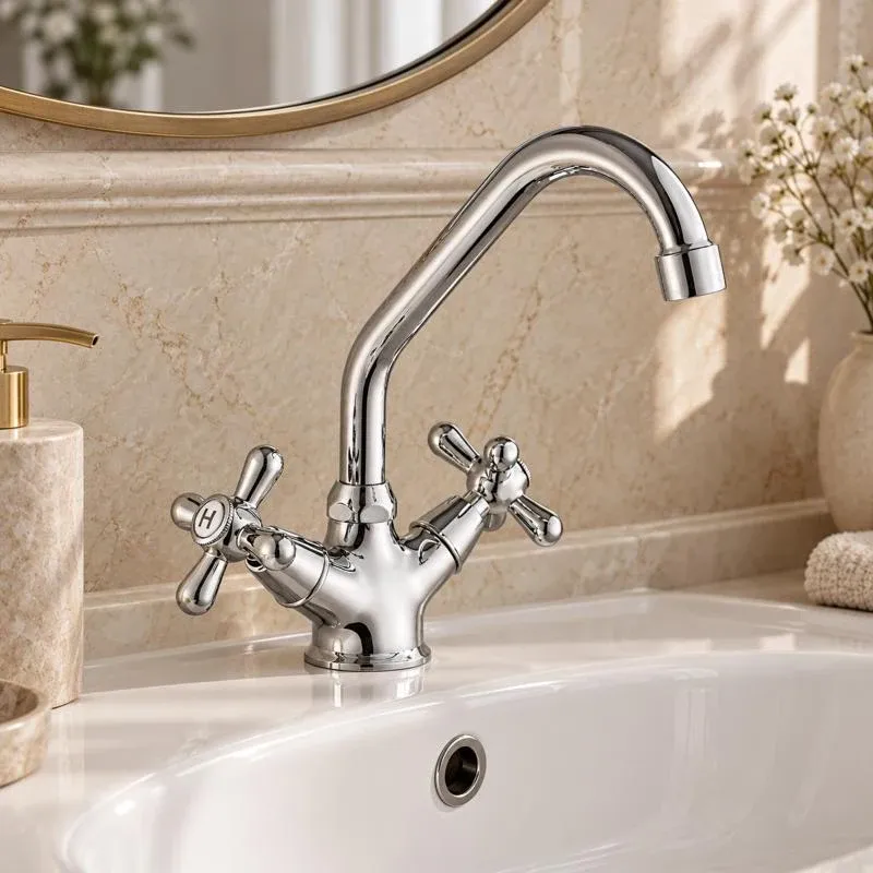 Змішувач для кухні Lidz Dominox 271F двохвентильний LDDOM271FCRM35535 Chrome — фото 8