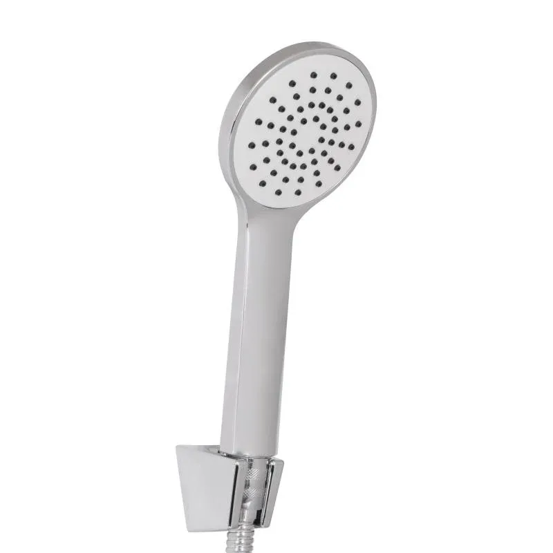 Змішувач для душу Lidz Latwa 010 (з душовим гарнітуром) (k40) LDLAT010WHI45426 White — фото 4