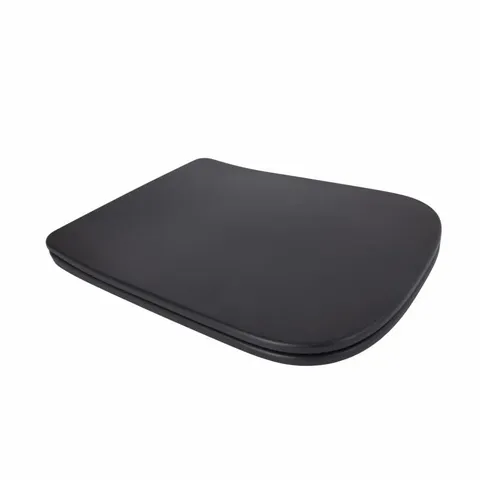 Сидіння для унітаза (Tern 490) 435x344x50 мм, Matt Black, з мікроліфтом, Slim Duroplast, Quick Release QTSC179MB47354 Qtap