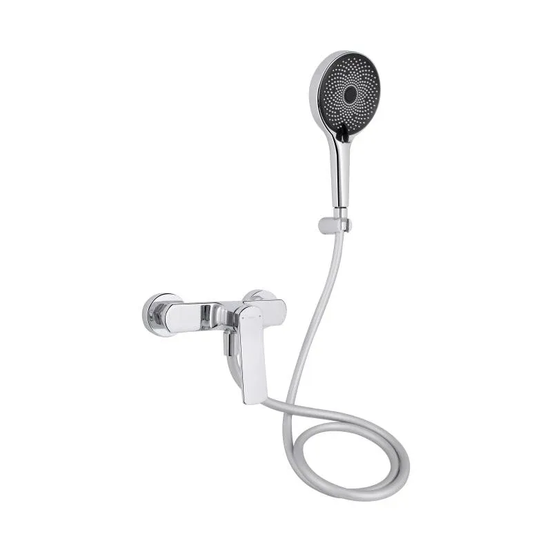 Змішувач для душу Qtap Slavonice з душовим гарнітуром QTSLV4042103C Chrome