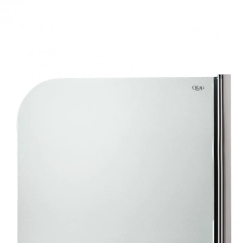 Штора на ванну Qtap Standard CRM407513APR скло Pear 6 мм, 75х140 см, права — фото 3