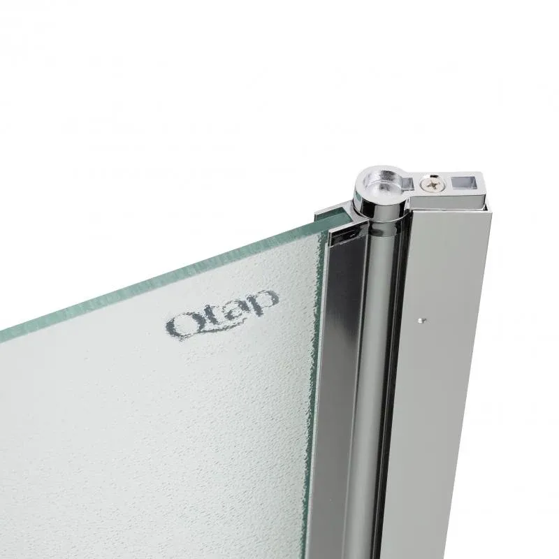 Штора на ванну Qtap Standard CRM407513APR скло Pear 6 мм, 75х140 см, права — фото 5