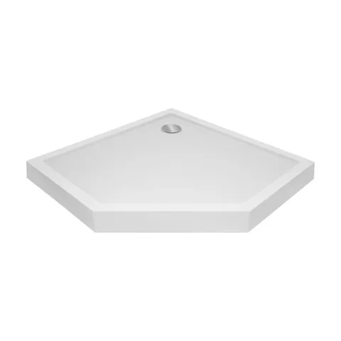 Душовий піддон Qtap Diamond 301112 100x100x12 см + сифон