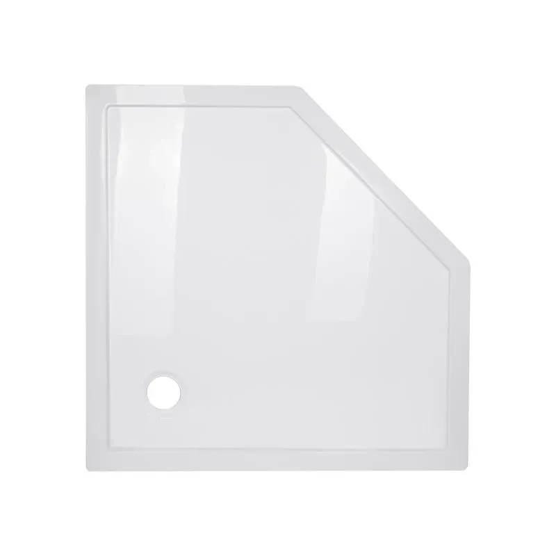 Душовий піддон Qtap Diamond 301112 100x100x12 см + сифон — фото 3