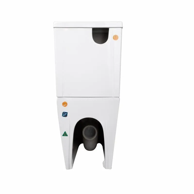 Унітаз підлоговий Qtap Crow Ultra Quiet безобідковий з сідінням Soft-close QTCRO27W51028 — фото 7