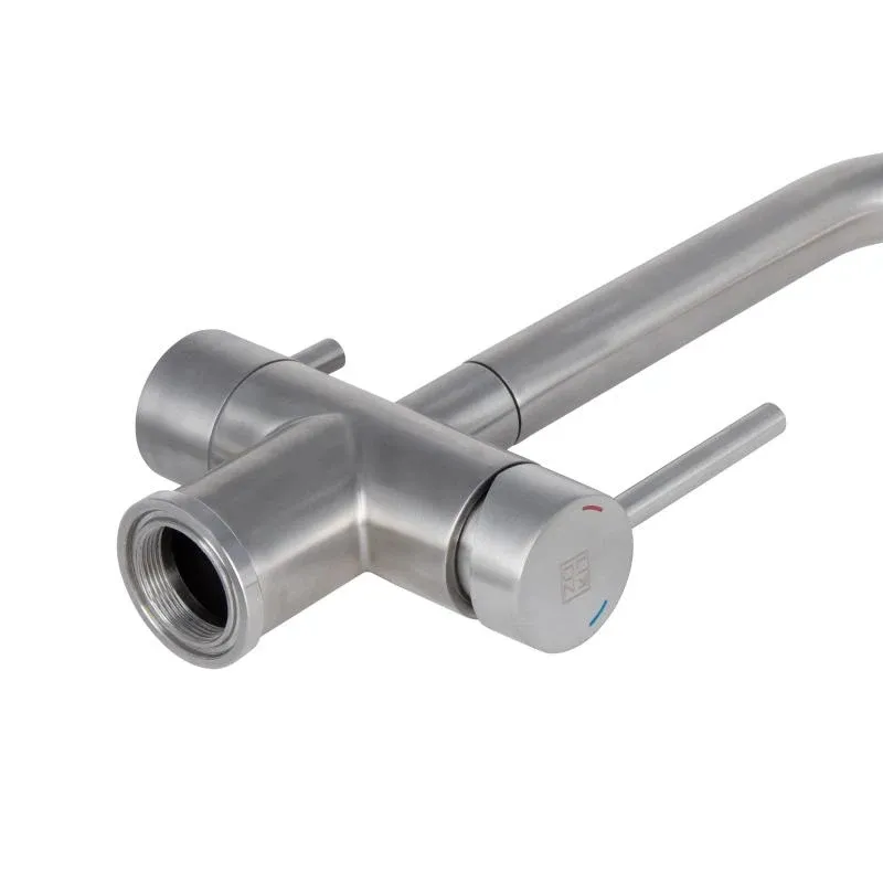 Змішувач для кухні Lidz Aria 020F1 (k35) LDARI020F1NKS43359 Nickel — фото 3
