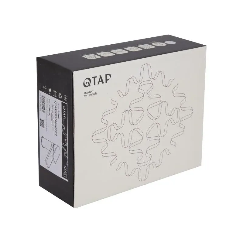 Змішувач для раковини Qtap Aries QTARI270CRM45557 Chrome — фото 8