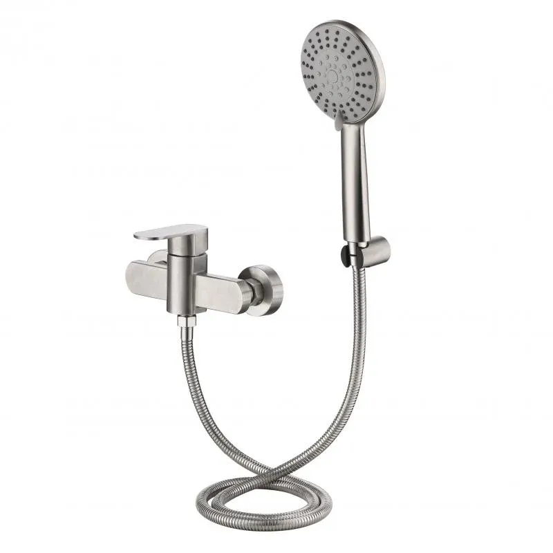 Змішувач для душу Lidz Luna 010 (k35)  LDLUN010NKS49191 Nickel — фото 3