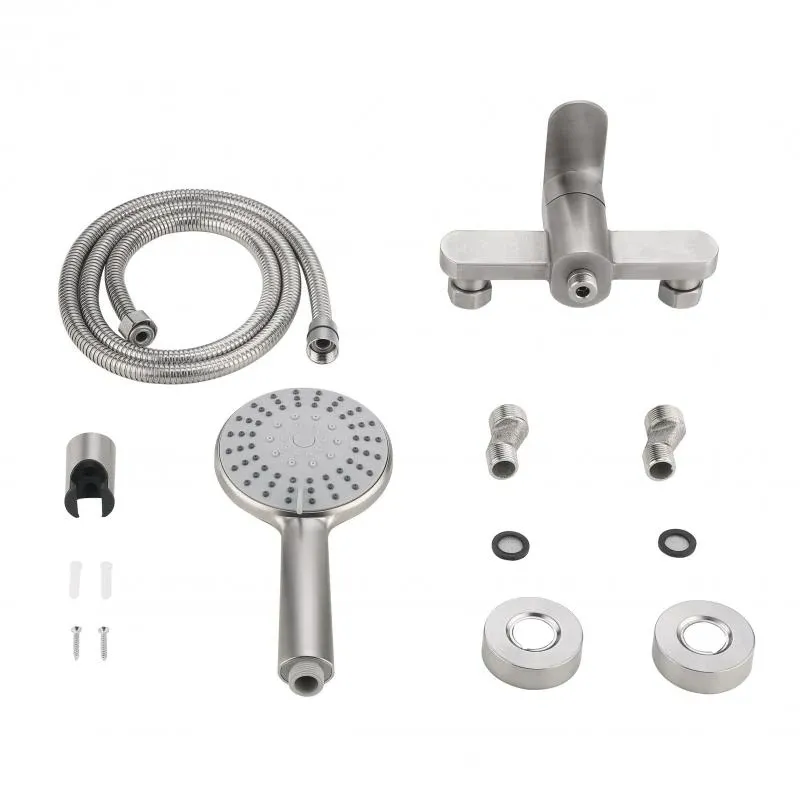 Змішувач для душу Lidz Luna 010 (k35)  LDLUN010NKS49191 Nickel — фото 7