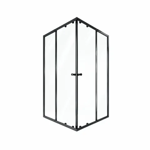 Душова кабіна Qtap Pisces BLA107-9SC5 75-90x75-90 см, скло Clear 5 мм без піддона