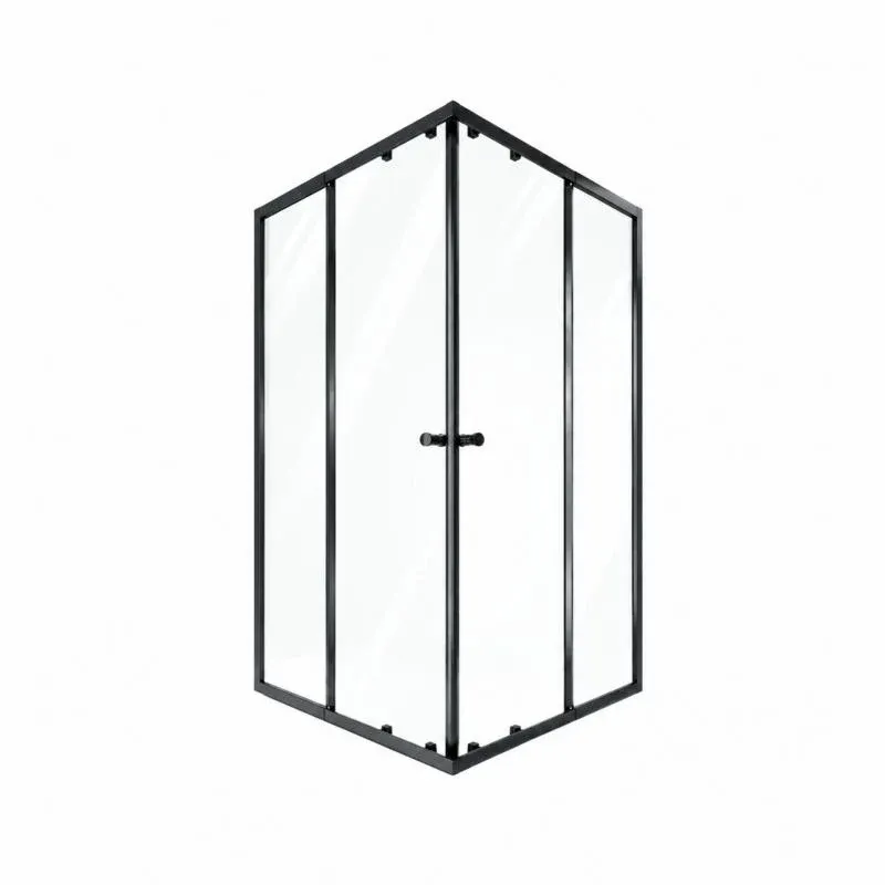 Душова кабіна Qtap Pisces BLA107-9SC5 75-90x75-90 см, скло Clear 5 мм без піддона