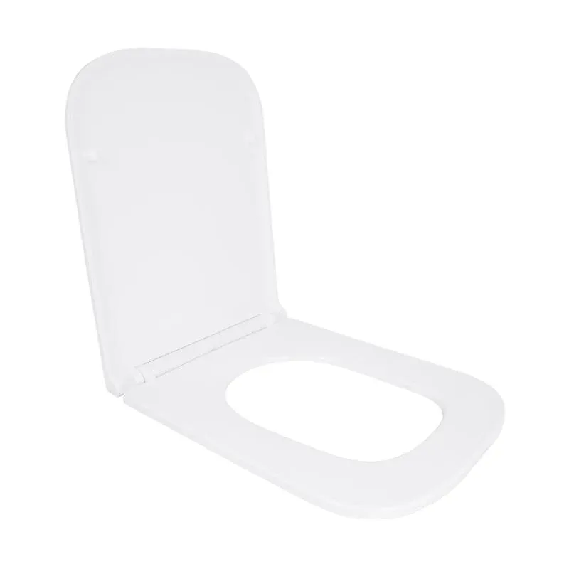 Сидіння для унітазу Qtap (Gemini 490) 428x344x37,5 мм, White, з мікроліфтом, Slim Duroplast, Quick Release QTSC179W49385 — фото 3