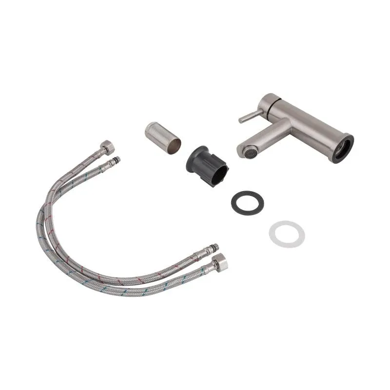 Змішувач для раковини Lidz Aria 001F (k35) LDARI001FNKS34937 Nickel — фото 4