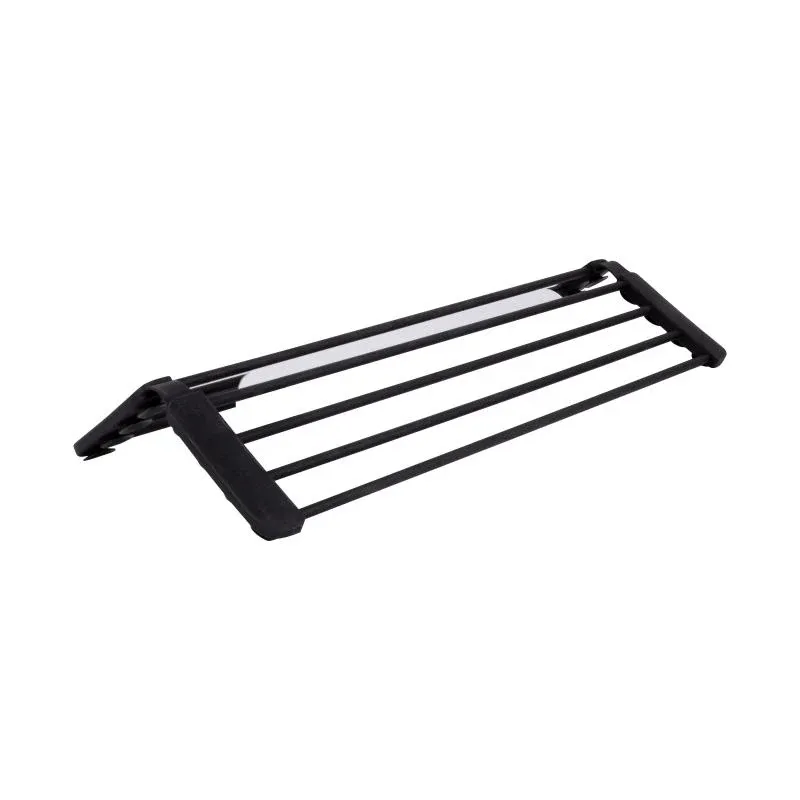 Сушарка на кухонну мийку з присоскою Lidz Acsis LA09 Black, кругла основа, для посуду 440х224 мм LDACSLA09BLM49777 — фото 4