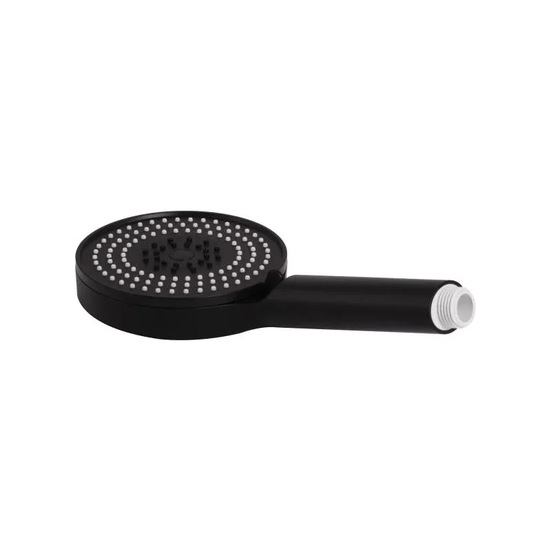 Лійка для ручного душу Qtap Rucni D 130 мм округла QTRUC125BLM45951 Black Matt — фото 3