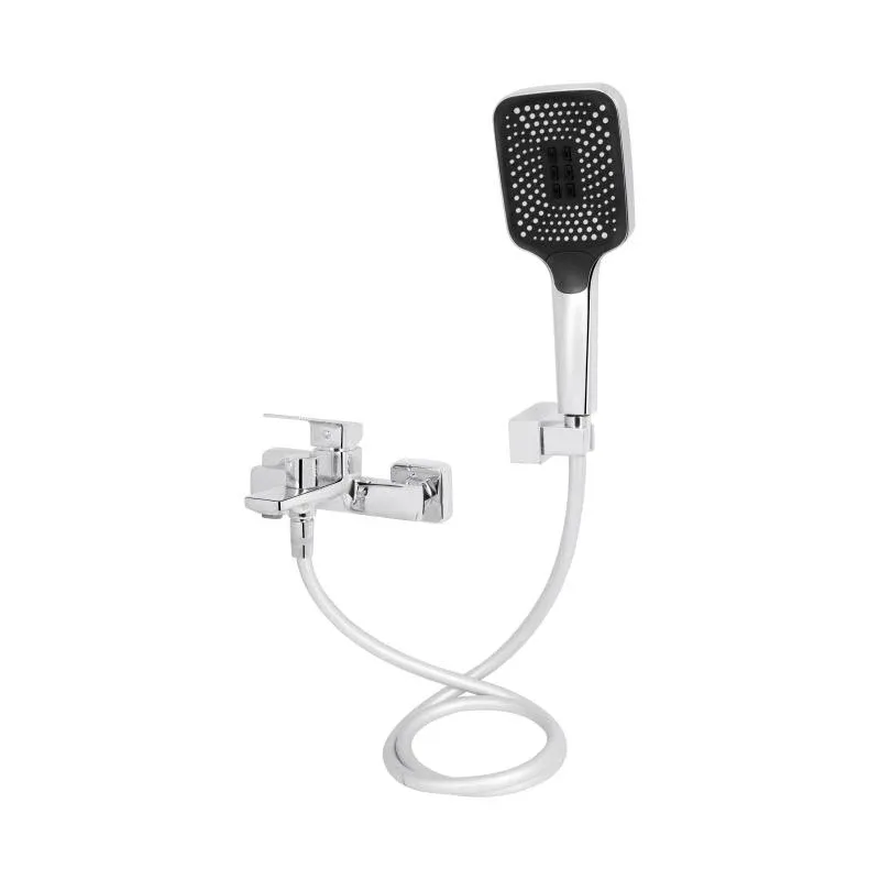Змішувач для ванни Qtap Capricorn з душовим гарнітуром Chrome (k35) QTCAP3060102C48222 — фото 3