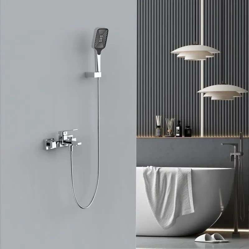 Змішувач для ванни Qtap Capricorn з душовим гарнітуром Chrome (k35) QTCAP3060102C48222 — фото 9