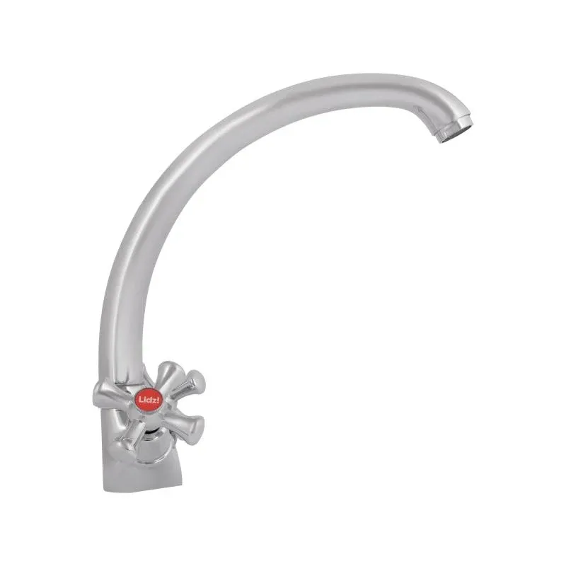 Змішувач для кухні Lidz Lamb 273F двохвентильний LDLAM273FCRM21890 Chrome — фото 4